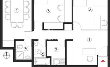 Oficina en Venta en Edificio Luis Cruz Martínez