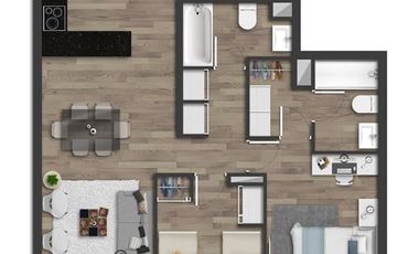 Departamento en Venta en Pedro De Valdivia / Eduardo Castillo Velasco