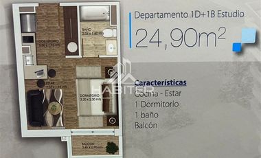 Departamento en Venta en Edificio Jose Manso Velasco
