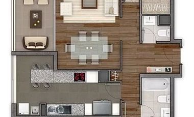 Departamento en Venta en Arcángel / Metro San Miguel