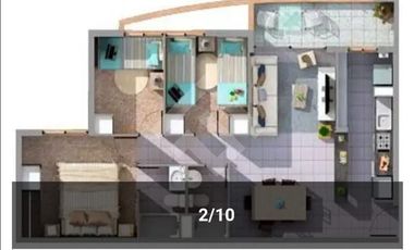 Departamento en Venta en Condominio Entre Valles/ Lo Cruzat