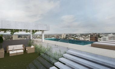 Departamento 2 ambientes en construcción Ituzaingo Norte Amenitis