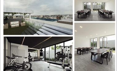 Departamento 2 ambientes en construcción Ituzaingo Norte Amenitis