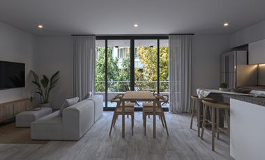 Departamento 2 ambientes en construcción Ituzaingo Norte Amenitis