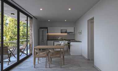 Departamento 2 ambientes en construcción Ituzaingo Norte Amenitis