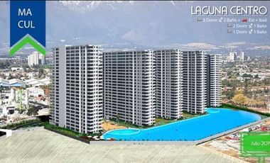 Departamento en Venta en Condominio Laguna Centro