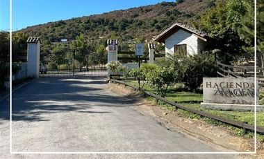 Parcela en Venta en Hacienda Zapallar.