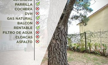 Casa de dos ambientes en Mar del Tuyu - Calle 5 y Calle 57