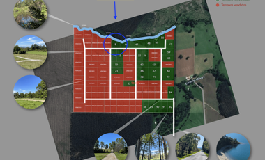 Parcela en Venta en Terreno Futrono Orilla al Estero (Cerco perimetral gratis)