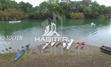 Parcela en Venta en Condominio orilla Rio Toltén sector costero
