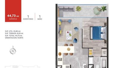 Departamento en Venta en con 6 Norte (104)