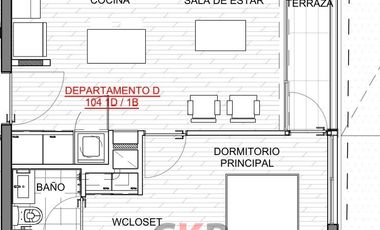 Departamento en Venta en Diagonal Oriente / Metro Villa Frei