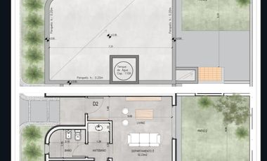 Housing Parque-Duplex, venta, un dormitorio, patio, Docta