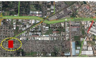 Depósito 5.416 m2 triple A, Centro Logistico en Garin. Panamericana km.37