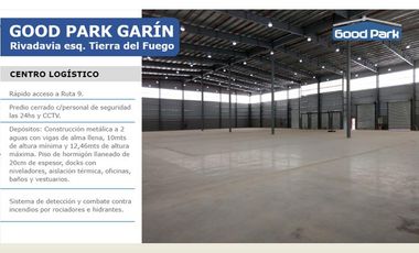 Depósito 5.416 m2 triple A, Centro Logistico en Garin. Panamericana km.37