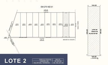 TERRENOS EN VENTA, BENITO JUAREZ CANCUN-ARCO NORTE