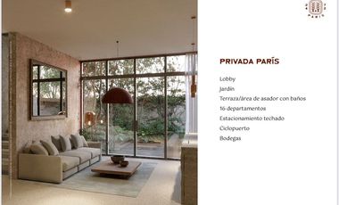 Departamento tipo loft en Renta Arcos Vallarta (Privada Paris) 204
