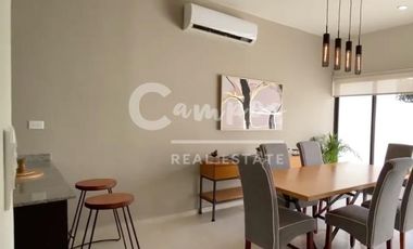 Casa de 2 pisos, 4 recamaras en privada en Conkal Yucatan  Entrega inmediata