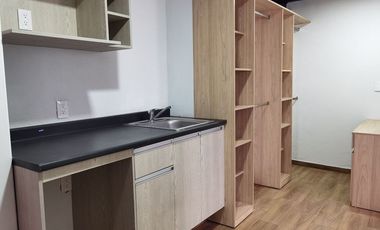 Estudio Amueblado en RENTA - frente a Hospital Civil Viejo