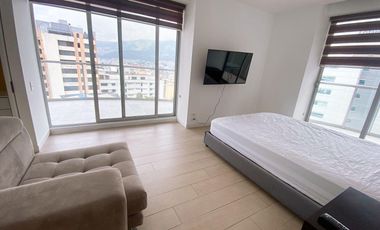 RENTA DEPARTAMETO AMOBLADO EDIFICIO YOO GONZÁLEZ SUAREZ AF