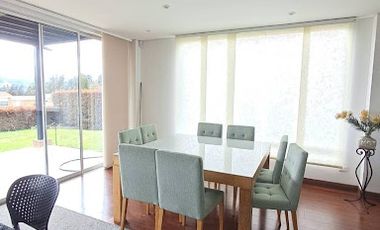 ARRIENDO de CASA CAMPESTRE en CAJICA