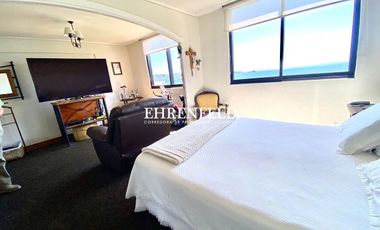 Recreo, Viña del Mar. Departamento con vista despejada al mar.