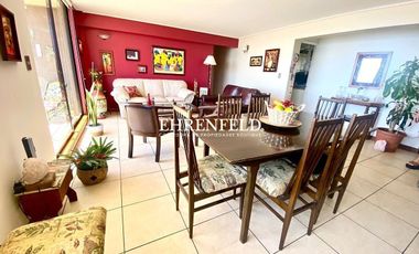 Recreo, Viña del Mar. Departamento con vista despejada al mar.