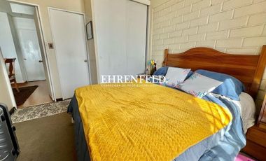 Cerro Barón. Departamento en primera línea con vista al mar.