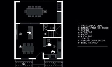Duplex en Venta de 3 Dormitorios - Nuevo Malagueño, Entrega Junio 2026