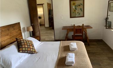 ARRIENDO CASA CAMPESTRE UN NIVEL SIN MUEBLES - VILLA DE LEYVA