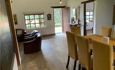 ARRIENDO CASA CAMPESTRE UN NIVEL SIN MUEBLES - VILLA DE LEYVA