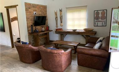 ARRIENDO CASA CAMPESTRE UN NIVEL SIN MUEBLES - VILLA DE LEYVA