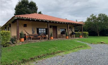 ARRIENDO CASA CAMPESTRE UN NIVEL SIN MUEBLES - VILLA DE LEYVA
