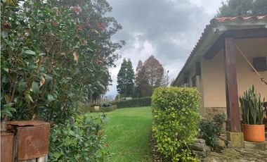 ARRIENDO CASA CAMPESTRE UN NIVEL SIN MUEBLES - VILLA DE LEYVA