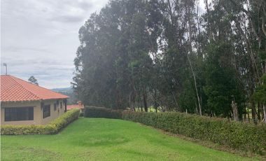 ARRIENDO CASA CAMPESTRE UN NIVEL SIN MUEBLES - VILLA DE LEYVA