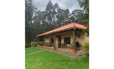 ARRIENDO CASA CAMPESTRE UN NIVEL SIN MUEBLES - VILLA DE LEYVA