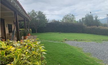 ARRIENDO CASA CAMPESTRE UN NIVEL SIN MUEBLES - VILLA DE LEYVA