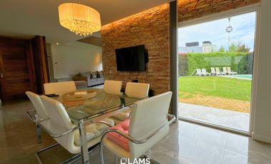 Casa 4 ambientes con piscina climatizada - Alquiler de Marzo a Diciembre - Barrio Privado Rumenco