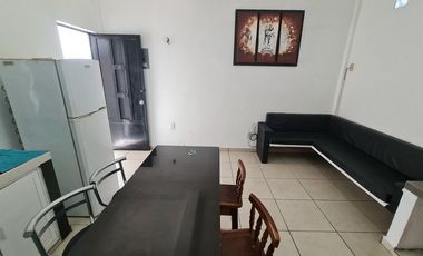 DEPARTAMENTO EN RENTA, AMUEBLADO.CARMEN, CAMPECHE.