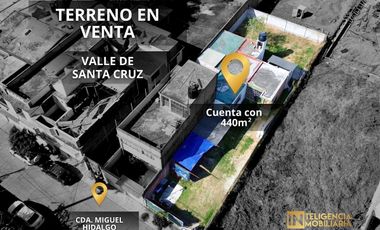 TERRENO EN VENTA - FRENTE A PATIO TEXCOCO