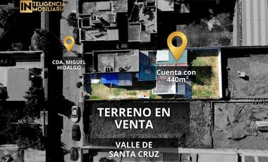 TERRENO EN VENTA - FRENTE A PATIO TEXCOCO