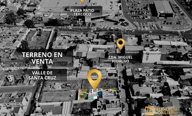 TERRENO EN VENTA - FRENTE A PATIO TEXCOCO