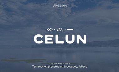 PREVENTA TERRENO 189 EN JOCOTEPEC CON VISTA AL LAGO DE CHAPALA