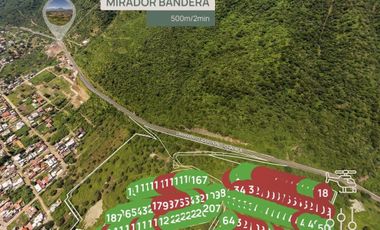PREVENTA TERRENO 189 EN JOCOTEPEC CON VISTA AL LAGO DE CHAPALA