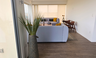 Penthouse ejecutivo amueblado. Solución llave en mano para reubicación en Metep