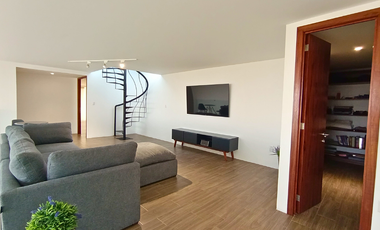 Penthouse ejecutivo amueblado. Solución llave en mano para reubicación en Metep