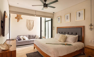 Departamento de 2 recámaras en Aldea Zama Tulum