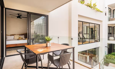 Departamento de 2 recámaras en Aldea Zama Tulum
