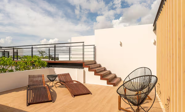 Departamento de 2 recámaras en Aldea Zama Tulum