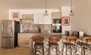 Departamento de 2 recámaras en Aldea Zama Tulum